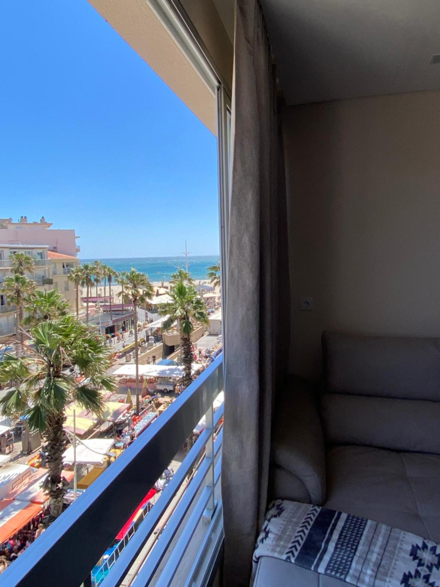 Appartement T2 Vue Sur Mer, Place Mediterranee Canet-en-Roussillon Εξωτερικό φωτογραφία